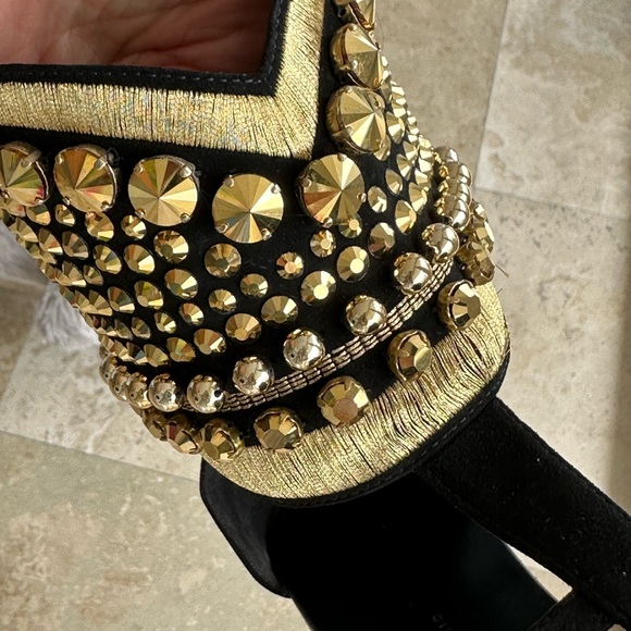 Fabulous Giuseppe Zanotti Gladiator flat sandals size 37-1/2 - Picture 7 of 10